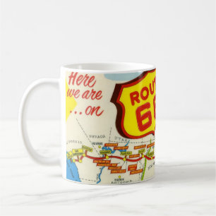 Vintage Route 66 Mugg
