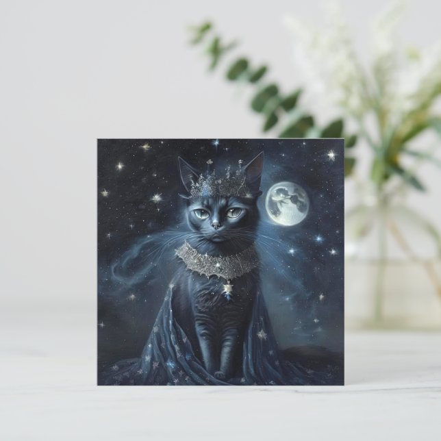 Vintage Royal Cats Spara Datumet (Stående Fram)