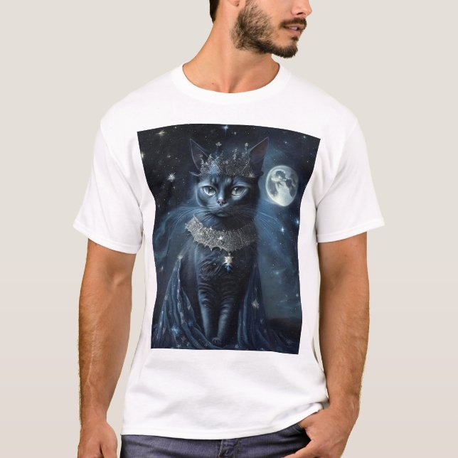Vintage Royal Cats T Shirt (Framsida)