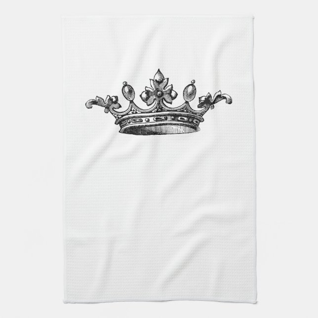 Vintage Royal Krona Kökshandduk (Vertikal)