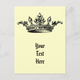 Vintage Royal Krona Vykort