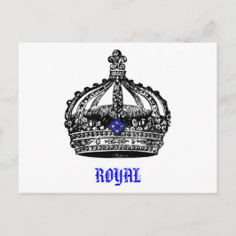 Vintage Royal Krona Vykort