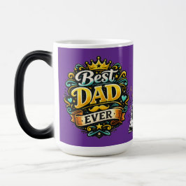 Vintage Royal Pappauppskattning Färg Morph Mugg