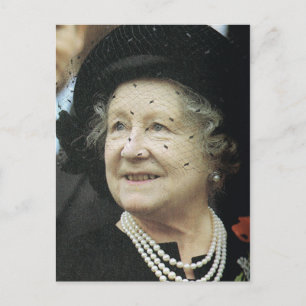 Vintage Royalty, drottning Mor Vykort