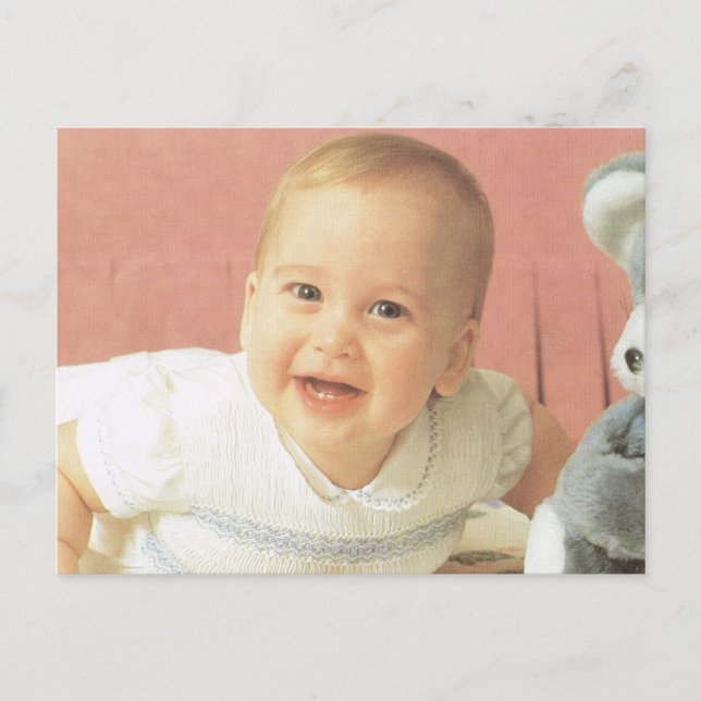 Vintage Royalty, prins William Vykort (Framsida)