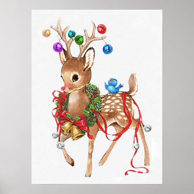 Vintage Rudolph Poster (Framsidan)