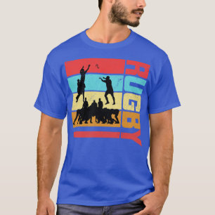 Vintage Rugby Player Funny Sport T Shirt
