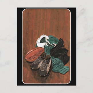 Vintage Rugby Vykort