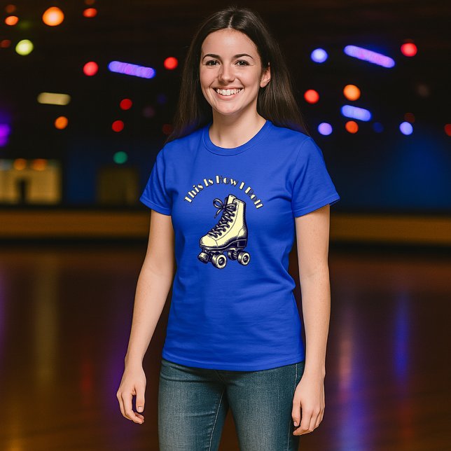 Vintage rullskatesmall mall t shirt (Skapare uppladdad)