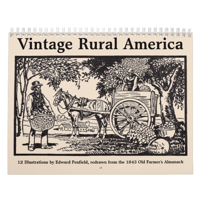 Vintage Rural America Kalender (Omslag)