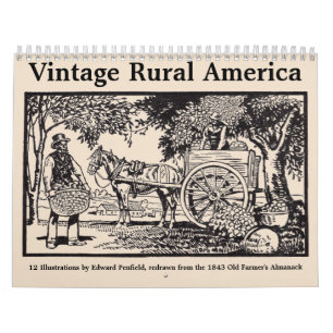 Vintage Rural America Kalender