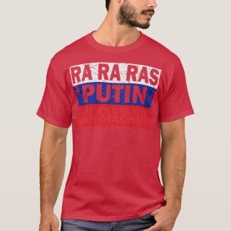 Vintage Russias GreatestMachine Flagga Stil T Shirt