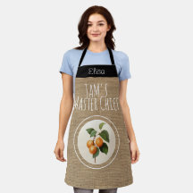 Vintage Rustic Apricot Sylt personlig Apron
