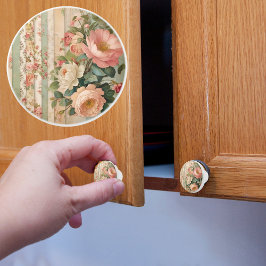 Vintage Rustic Blommigt Knopp