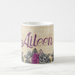 Vintage Rustic Bridesmaid Wedding Favor Kaffemugg