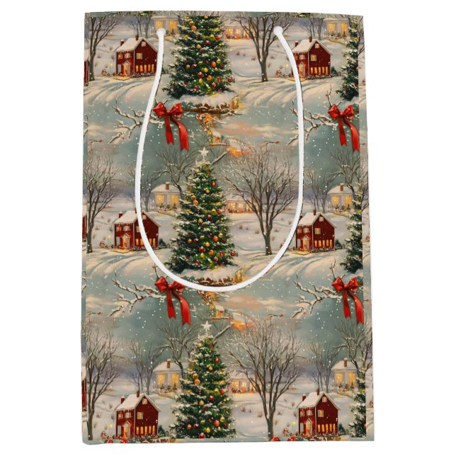 Vintage Rustic Christmas Holiday (Framsidan)