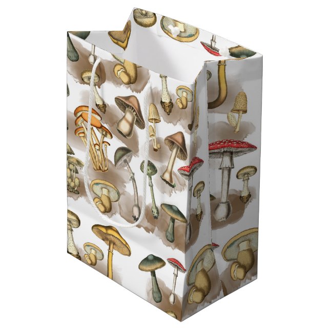 Vintage Rustic Forest Mushroom (Framsidan Vinklad)