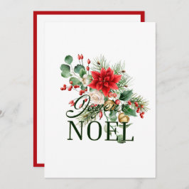 Vintage Rustic Fransk Joyeux Noel Meddelande