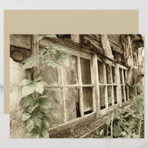 Vintage Rustic Old Wood Barn Windows