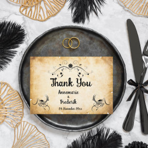 Vintage Rustic Parchment Papper
