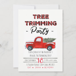 Vintage Rustic Play jul Party OSA Kort