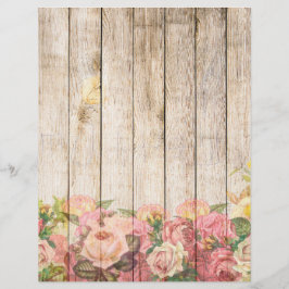 Vintage Rustic Romantic Ro Wood