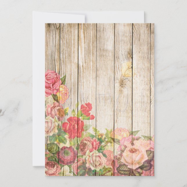 Vintage Rustic Romantic Ro Wood (Framsida)