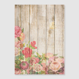 Vintage Rustic Romantic Ro Wood