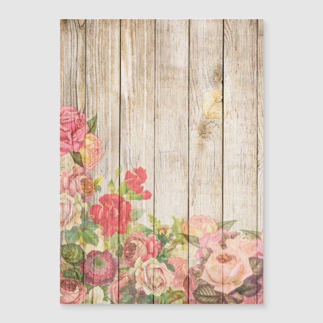 Vintage Rustic Romantic Ro Wood (Framsida)