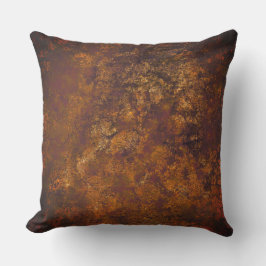 Vintage Rustic Thned Art av Heva Weva Rust Metall Kudde