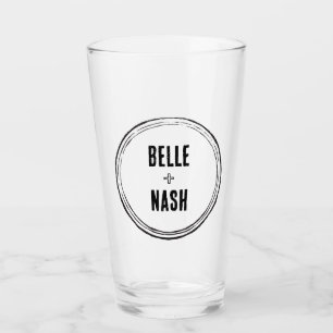 Vintage Rustik Boho Bröllop Glaskopp