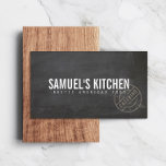 Vintage Rustik Logotyp med fet stämpel Visitkort<br><div class="desc">Den här designern-mallen för visitkort har en komplett namn-logotyp och inslag som utformats med gummi-frimärke för att hjälpa dig att märka din verksamhet. Inslag kan vara personlig. Rustik och vintage inspirerad,  men med ett djärvt,  modernt kant. Underbar för catering företag,  restauranger,  hantverkare,  bagerier med mera. © 1201AM</div>