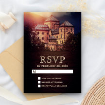 Vintage Rustikt Sagoslott RSVP