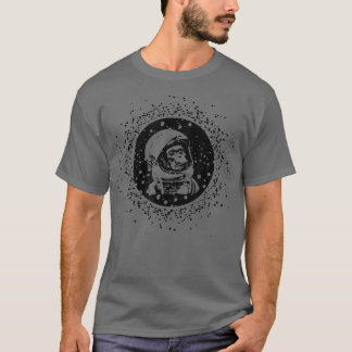 Vintage rymdfärdsastronaut, apa T-Shirt