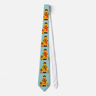 Vintage Rysslands Chic Matryoshka Doll Slips