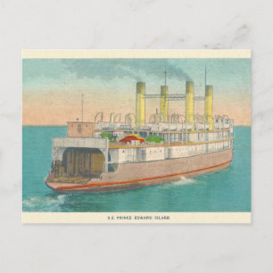 Vintage S.S. Prince Edward Island Postcard Vykort