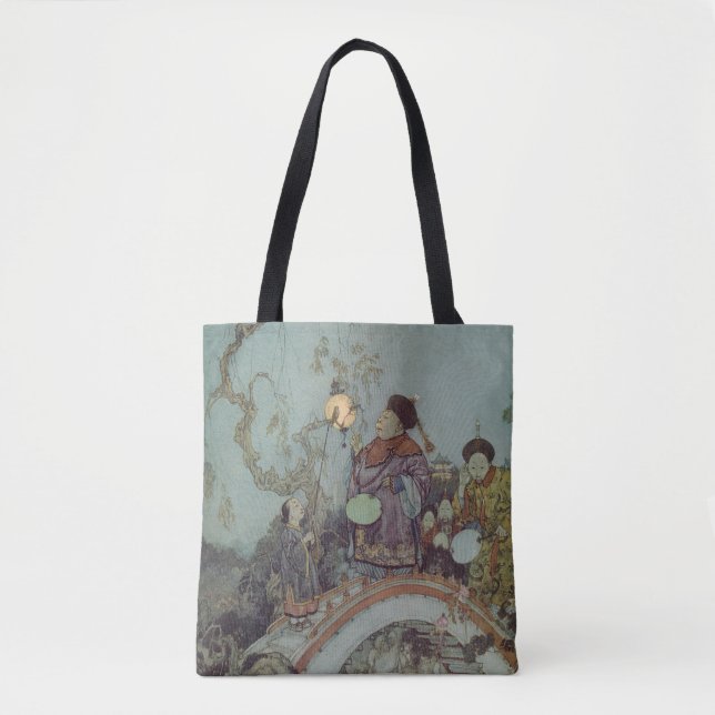 Vintage Saga, Näktergalen av Edmund Dulac Tygkasse (Framsida)