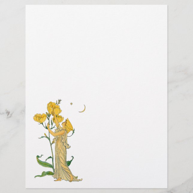 Vintage Saga, Nattljus, Walter Crane (Framsida)