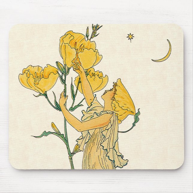 Vintage Saga, Nattljus, Walter Crane Musmatta (Framsidan)