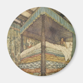Vintage saga, Prinsessa på ärten, Edmund Dulac Magnet