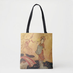 Vintage Sagoprinsessa Badoura, Edmund Dulac Tygkasse