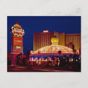 Vintage Sahara Hotel Las Vegas Vykort
