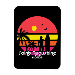 Vintage Saint Augustine Florida Magnet