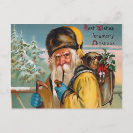 Vintage Saint Nick Postcard Vykort