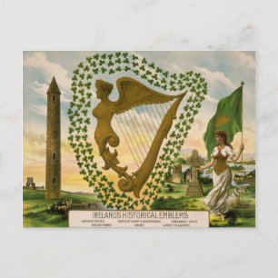 Vintage: Saint patrick's day - Vykort