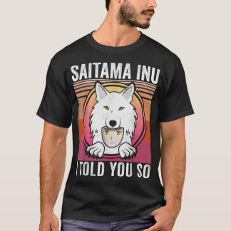Vintage Saitama Inu Mynt Jag Sa' Ja Va' Det Crypto T Shirt