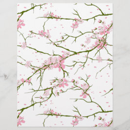 Vintage Sakura Arts & Craft Scrapbook Papper