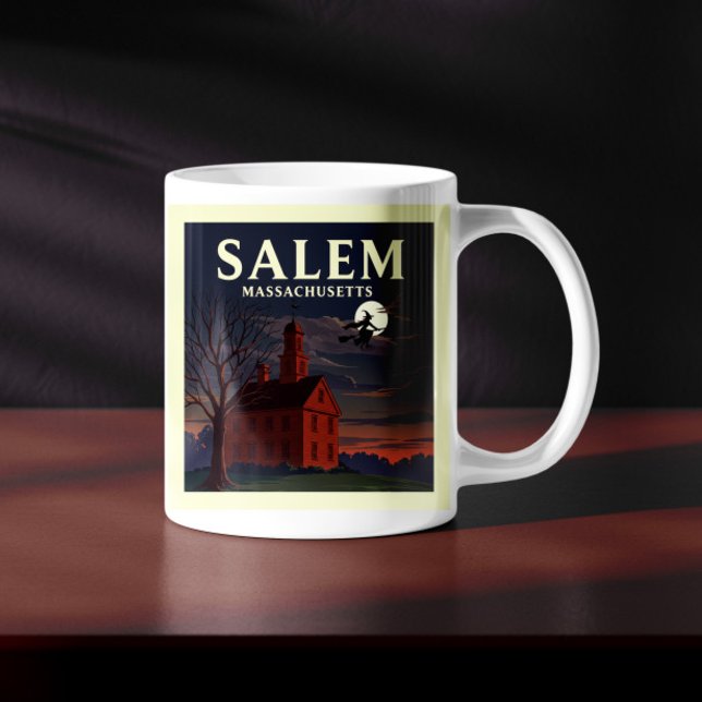 Vintage Salem Massachusetts Kaffemugg (Skapare uppladdad)