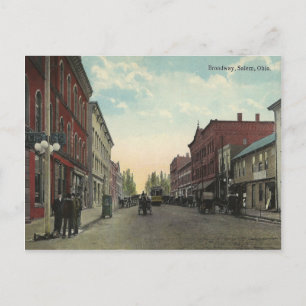 Vintage Salem Ohio Vykort