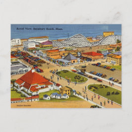 Vintage Salisbury Beach, Massachusetts Vykort